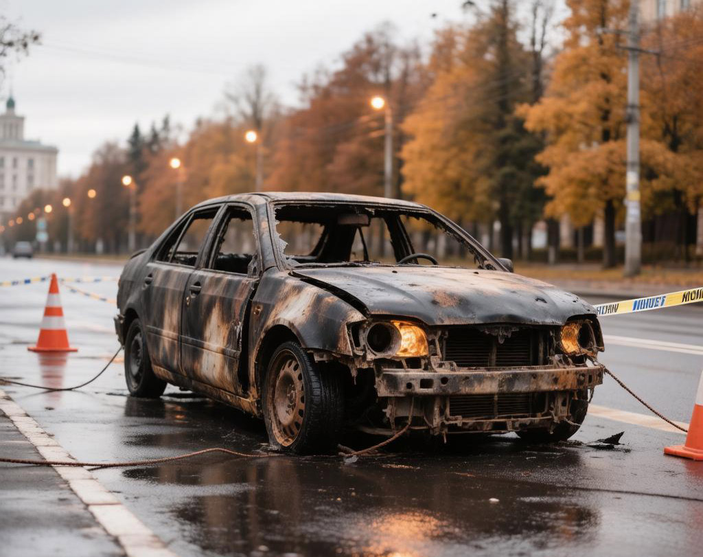 Сгоревший автомобиль: что делать и кому продать? Полное руководство
